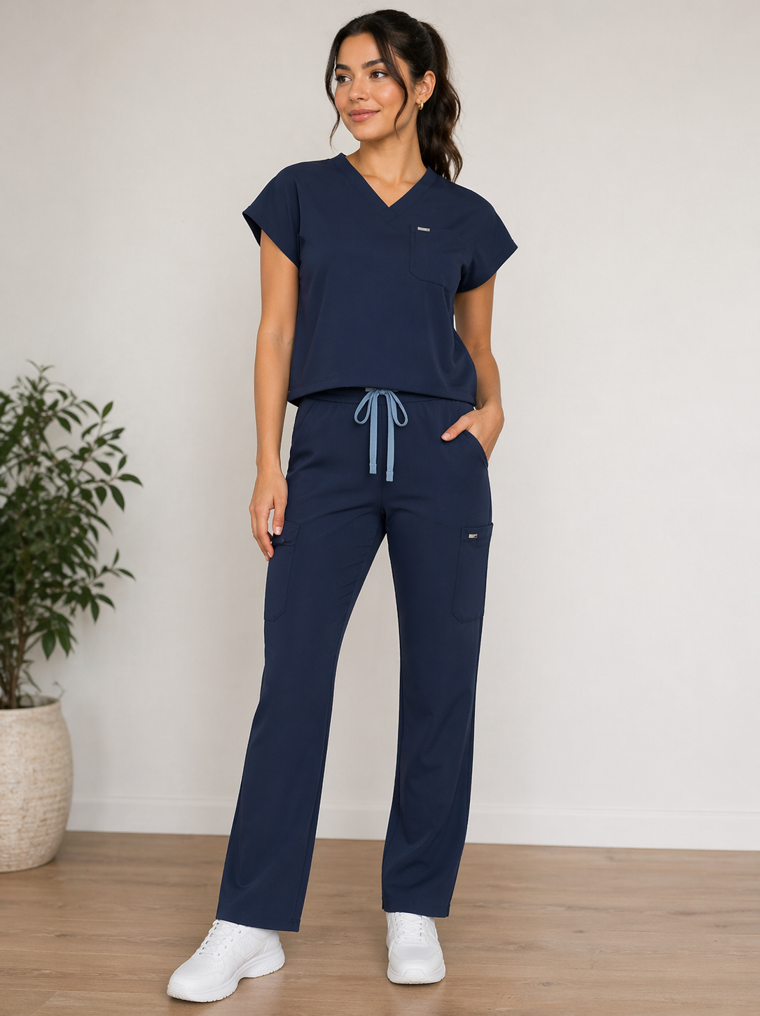 Crop'd Straight- Leg Set