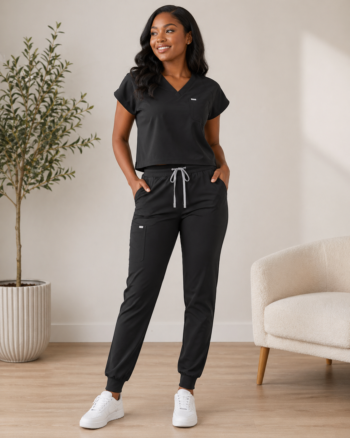 Crop'd Jogger Set